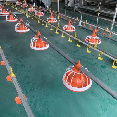 Dia.25mm وحدة تغذية الدواجن الأوتوماتيكية للفروج لمدة 10 سنوات