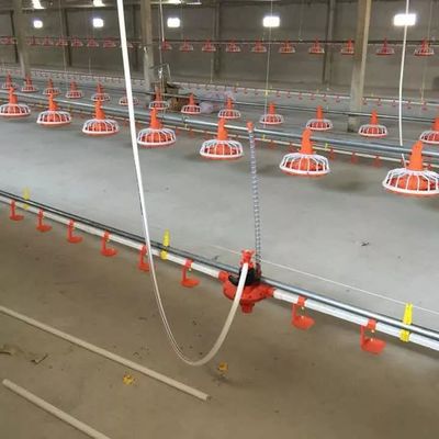 آلة تربية دواجن اللاحم آلة تغذية عموم الصلب المجلفن Dia45mm