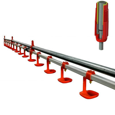 الكرة صمام ختم تغذية الدواجن شارب 5-10 طيور لكل حلمة