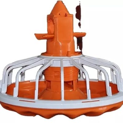 ضياء 45 مم آلة تربية الدواجن تغذية الأنابيب الصلب المجلفن لمنتجات الفراريج